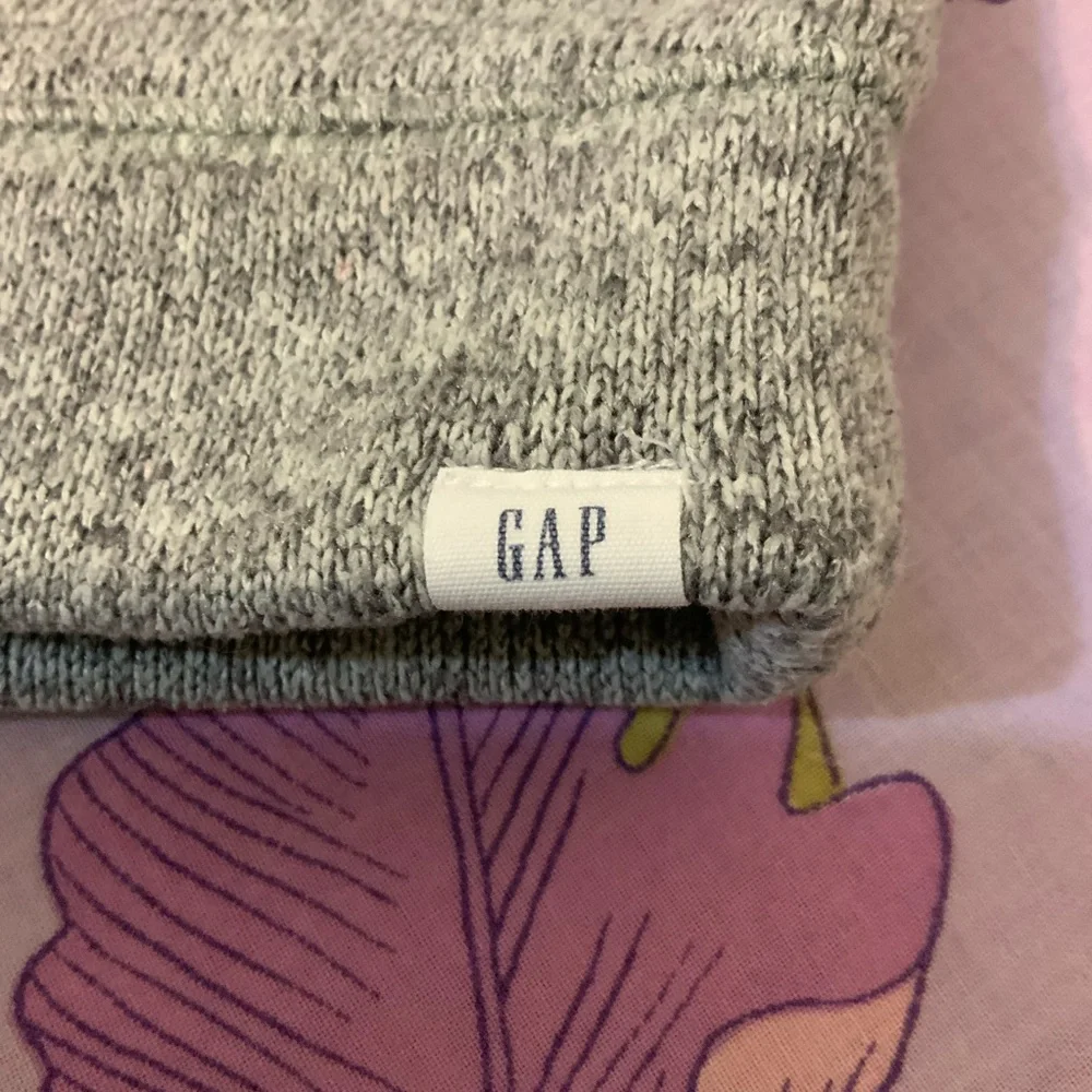 Like New Baby Gap Knit 1/4 Zip Gray Sweater Unisex